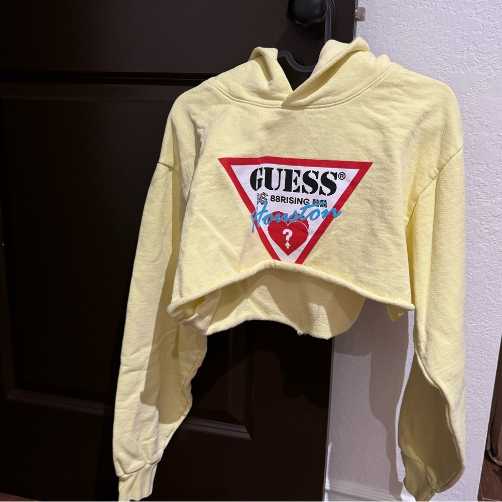 88rising x Guess Cropped Hoodie Jacket
